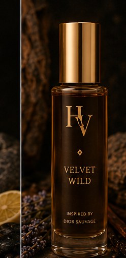 Velvet Wild perfume oil bottle